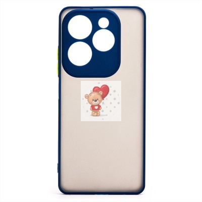 Чехол-накладка для Infinix Hot 40 Pro (темно-синий) - PC041 Чехол-накладка для Infinix Hot 40 Pro (темно-синий) - PC041