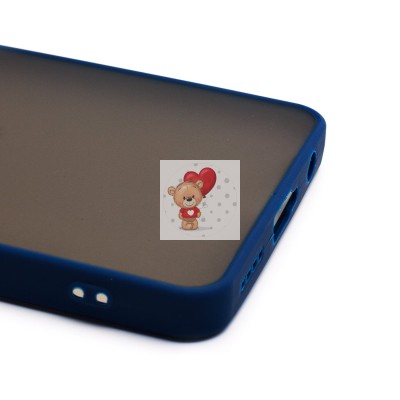 Чехол-накладка для Infinix Hot 40 Pro (темно-синий) - PC041