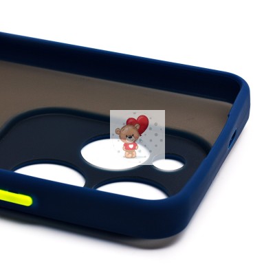 Чехол-накладка для Infinix Hot 40 Pro (темно-синий) - PC041