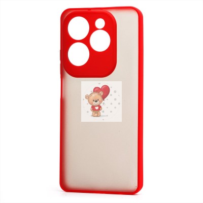 Чехол-накладка для Infinix Hot 40 Pro (красный) - PC041 Чехол-накладка для Infinix Hot 40 Pro (красный) - PC041