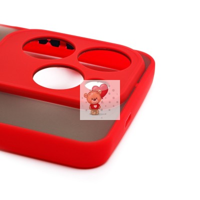 Чехол-накладка для Infinix Hot 40 Pro (красный) - PC041 Чехол-накладка для Infinix Hot 40 Pro (красный) - PC041