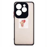 Чехол-накладка для Infinix Hot 40 (черный) - PC041 Чехол-накладка для Infinix Hot 40 (черный) - PC041