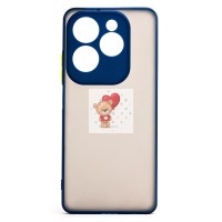 Чехол-накладка для Infinix Hot 40 (темно-синий) - PC041 Чехол-накладка для Infinix Hot 40 (темно-синий) - PC041