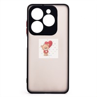 Чехол-накладка для Infinix Hot 40i (черный) - PC041