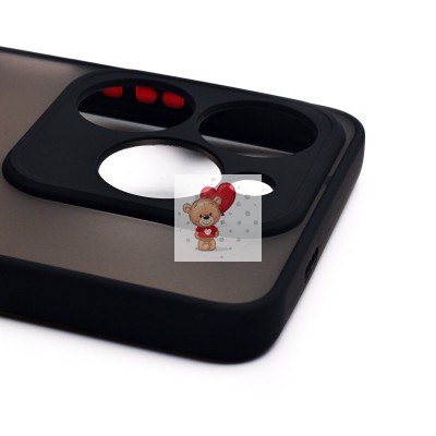 Чехол-накладка для Infinix Hot 40i (черный) - PC041