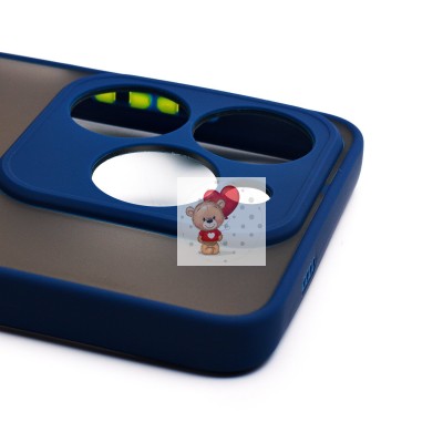 Чехол-накладка для Infinix Hot 40i (темно-синий) - PC041