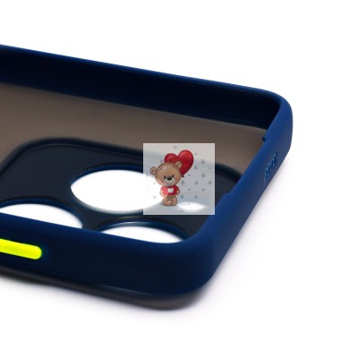 Чехол-накладка для Infinix Hot 40i (темно-синий) - PC041