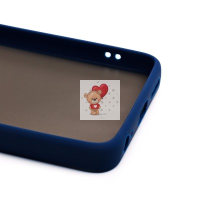 Чехол-накладка для Infinix Hot 40i (темно-синий) - PC041