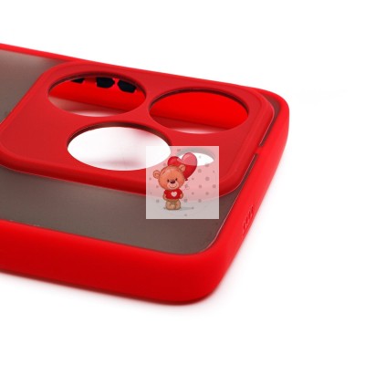 Чехол-накладка для Infinix Hot 40i (красный) - PC041