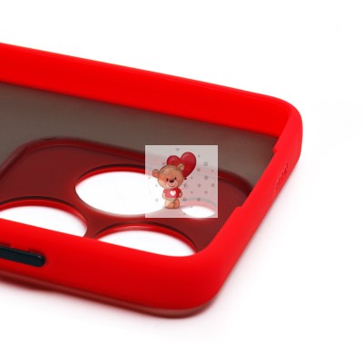 Чехол-накладка для Infinix Hot 40i (красный) - PC041