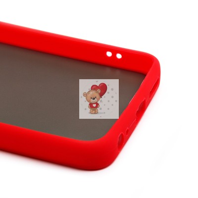 Чехол-накладка для Infinix Hot 40i (красный) - PC041