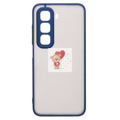 Чехол-накладка для Infinix Hot 50 5G (темно-синий) - PC041 Чехол-накладка для Infinix Hot 50 5G (темно-синий) - PC041