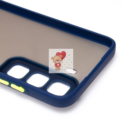 Чехол-накладка для Infinix Hot 50 5G (темно-синий) - PC041