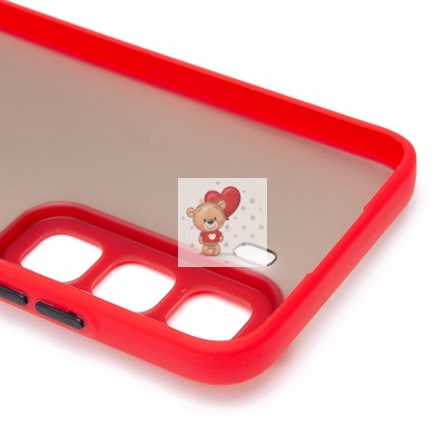 Чехол-накладка для Infinix Hot 50 5G (красный) - PC041