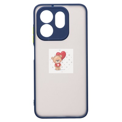 Чехол-накладка для Infinix Hot 50i (темно-синий) - PC041 Чехол-накладка для Infinix Hot 50i (темно-синий) - PC041