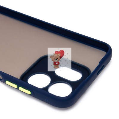 Чехол-накладка для Infinix Hot 50i (темно-синий) - PC041