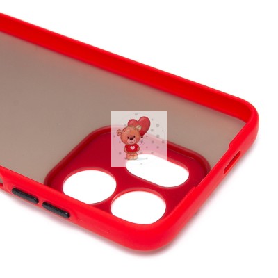 Чехол-накладка для Infinix Hot 50i (красный) - PC041