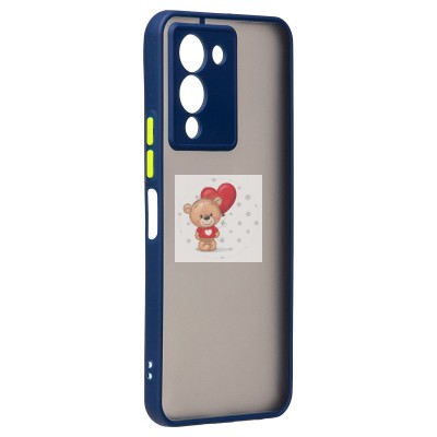 Чехол-накладка для Infinix Note 12 G96 (Turbo) (темно-синий) - PC041