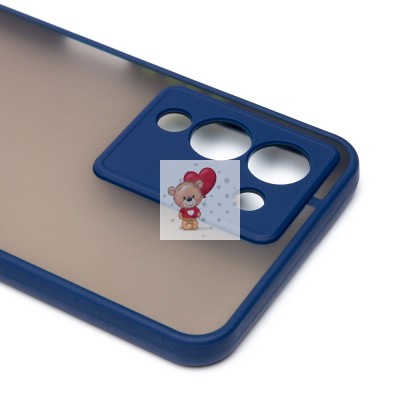 Чехол-накладка для Infinix Note 12 G96 (Turbo) (темно-синий) - PC041