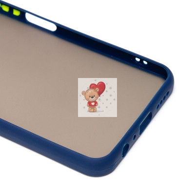 Чехол-накладка для Infinix Note 12 G96 (Turbo) (темно-синий) - PC041