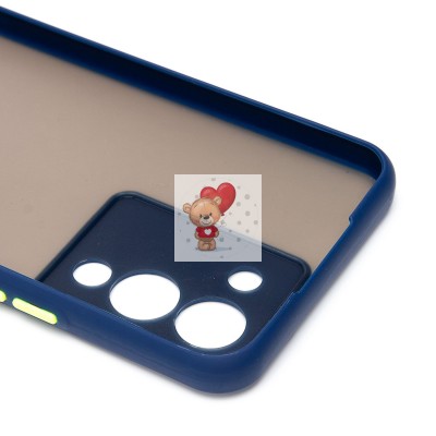 Чехол-накладка для Infinix Note 12 G96 (Turbo) (темно-синий) - PC041