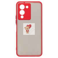 Чехол-накладка для Infinix Note 12 G96 (Turbo) (красный) - PC041