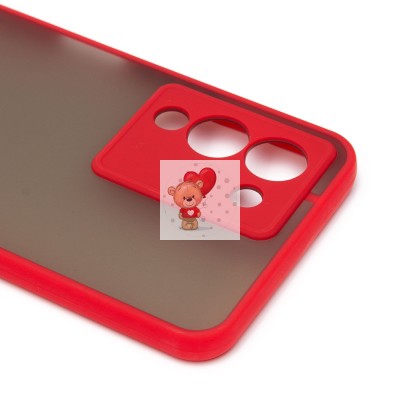 Чехол-накладка для Infinix Note 12 G96 (Turbo) (красный) - PC041