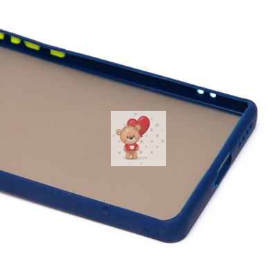 Чехол-накладка для Infinix Note 40 Pro 4G (темно-синий) - PC041 Чехол-накладка для Infinix Note 40 Pro 4G (темно-синий) - PC041