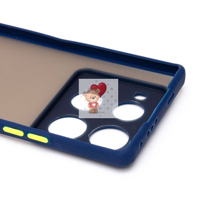 Чехол-накладка для Infinix Note 40 Pro 4G (темно-синий) - PC041 Чехол-накладка для Infinix Note 40 Pro 4G (темно-синий) - PC041