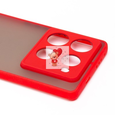 Чехол-накладка для Infinix Note 40 Pro 4G (красный) - PC041 Чехол-накладка для Infinix Note 40 Pro 4G (красный) - PC041