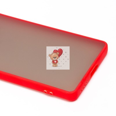 Чехол-накладка для Infinix Note 40 Pro 4G (красный) - PC041 Чехол-накладка для Infinix Note 40 Pro 4G (красный) - PC041