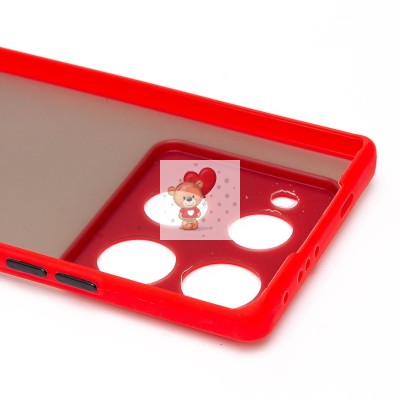 Чехол-накладка для Infinix Note 40 Pro 4G (красный) - PC041 Чехол-накладка для Infinix Note 40 Pro 4G (красный) - PC041