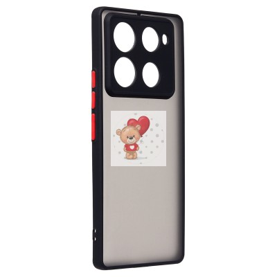 Чехол-накладка для Infinix Note 40 Pro 5G (черный) - PC041