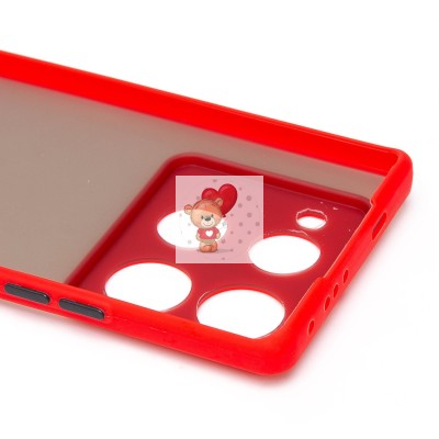 Чехол-накладка для Infinix Note 40 Pro 5G (красный) - PC041 Чехол-накладка для Infinix Note 40 Pro 5G (красный) - PC041