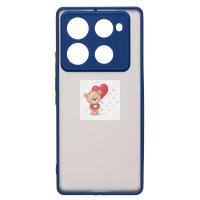 Чехол-накладка для Infinix Note 40 Pro+ 5G (темно-синий) - PC041