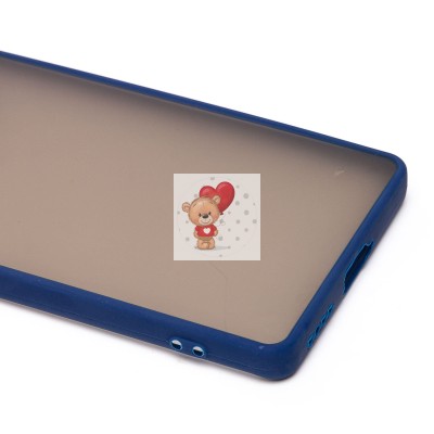 Чехол-накладка для Infinix Note 40 Pro+ 5G (темно-синий) - PC041