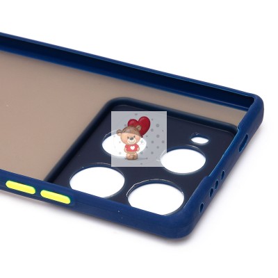 Чехол-накладка для Infinix Note 40 Pro+ 5G (темно-синий) - PC041