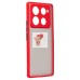 Чехол-накладка для Infinix Note 40 Pro+ 5G (красный) - PC041 Чехол-накладка для Infinix Note 40 Pro+ 5G (красный) - PC041