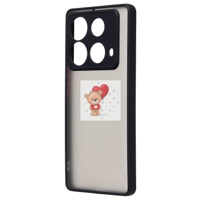 Чехол-накладка для Infinix Note 40 (черный) - PC041 Чехол-накладка для Infinix Note 40 (черный) - PC041