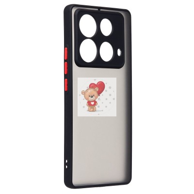 Чехол-накладка для Infinix Note 40 (черный) - PC041 Чехол-накладка для Infinix Note 40 (черный) - PC041