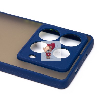 Чехол-накладка для Infinix Note 40 (темно-синий) - PC041 Чехол-накладка для Infinix Note 40 (темно-синий) - PC041