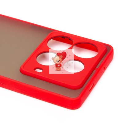 Чехол-накладка для Infinix Note 40 (красный) - PC041 Чехол-накладка для Infinix Note 40 (красный) - PC041