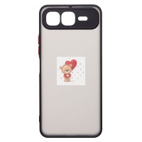 Чехол-накладка для Infinix Smart 10 Plus (черный) - PC041 Чехол-накладка для Infinix Smart 10 Plus (черный) - PC041