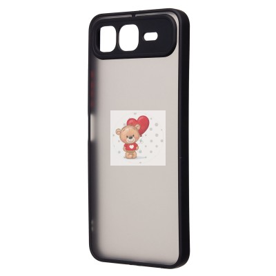 Чехол-накладка для Infinix Smart 10 Plus (черный) - PC041