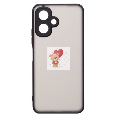 Чехол-накладка для Infinix Smart 10 (черный) - PC041