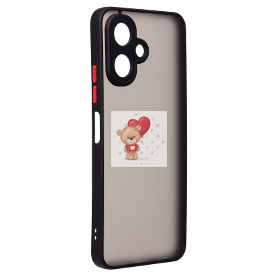 Чехол-накладка для Infinix Smart 10 (черный) - PC041 Чехол-накладка для Infinix Smart 10 (черный) - PC041