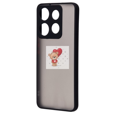 Чехол-накладка для Infinix Smart 7 Global (X6515) (черный) - PC041