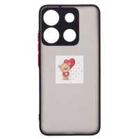 Чехол-накладка для Infinix Smart 7 Plus (черный) - PC041 Чехол-накладка для Infinix Smart 7 Plus (черный) - PC041