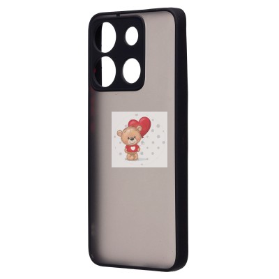 Чехол-накладка для Infinix Smart 7 Plus (черный) - PC041