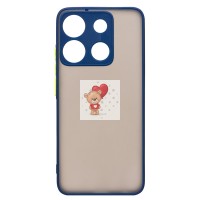 Чехол-накладка для Infinix Smart 7 Plus (темно-синий) - PC041 Чехол-накладка для Infinix Smart 7 Plus (темно-синий) - PC041